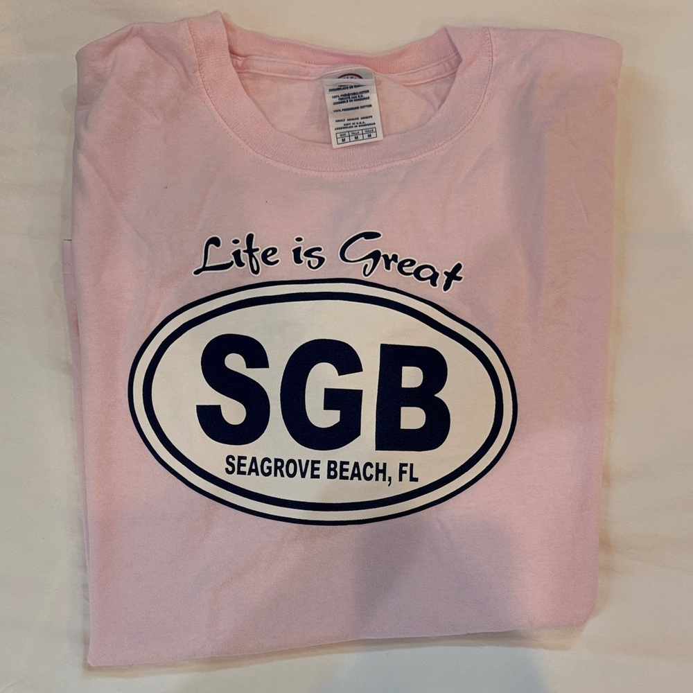 Life is Great Pink T-Shirt